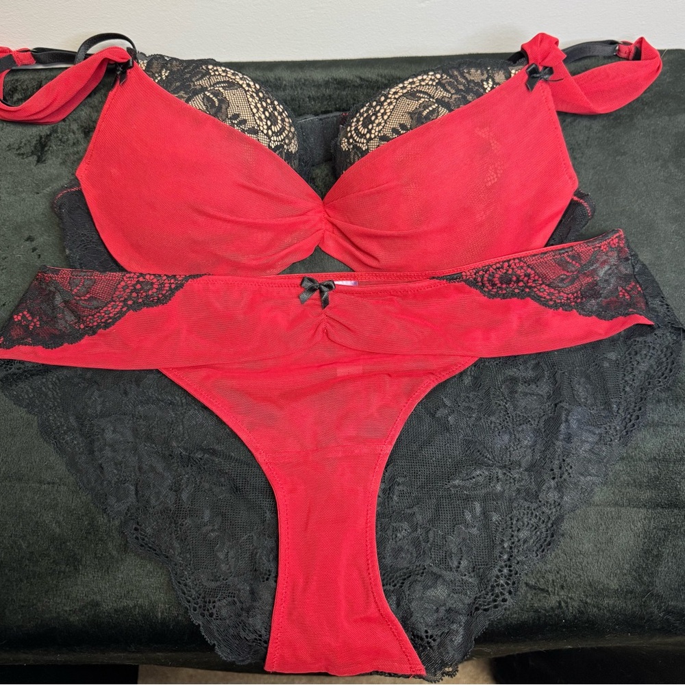 BUNDLE SALE - New, no tags- Push-Up Bra and Panty Set